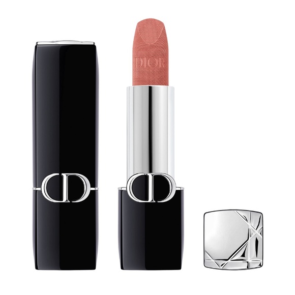 Dior Other - Dior Rouge Dior Lipstick in 100 Nude Look VELVET 1.5g Travel Mini Size BNIB